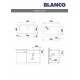BLANCO SUBLINE 700-U 527356