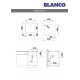 BLANCO SUBLINE 400-U 527349