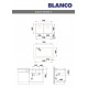 BLANCO SUBLINE 350/350-U 527347