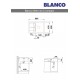 BLANCO METRA 45 S Compact 527285