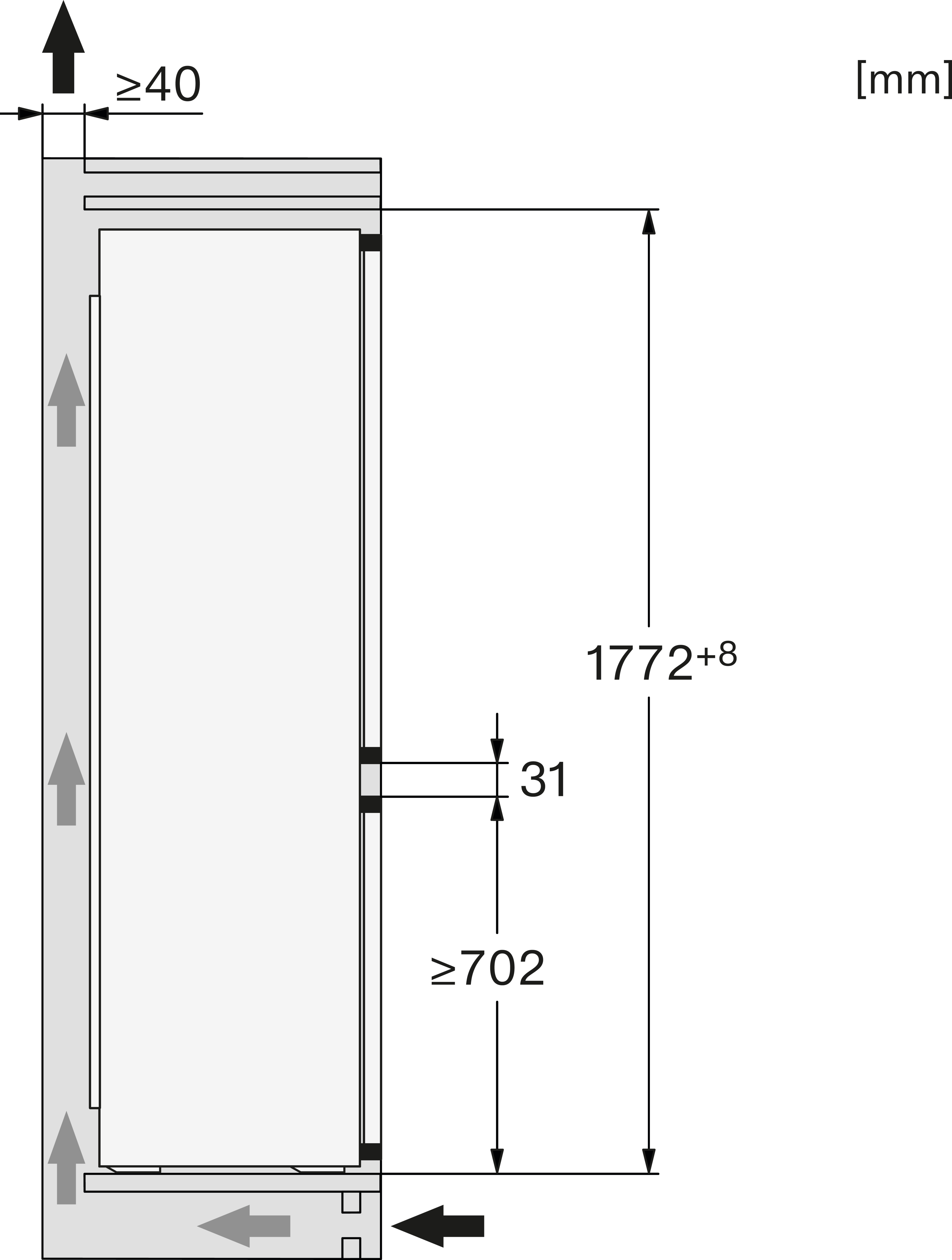 Miele Hladilnik z zamrzovalnikom KDN7714 E Active - slika 9