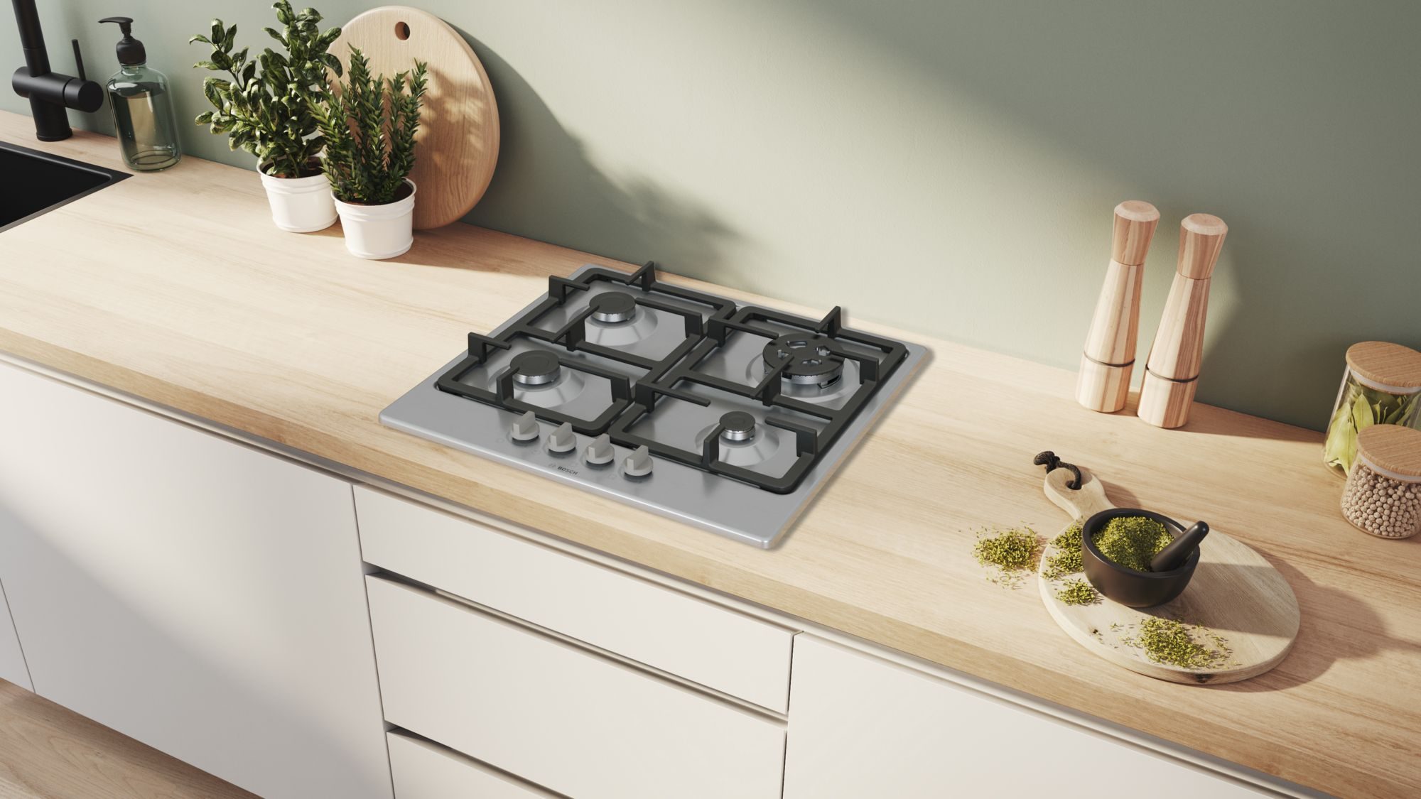 Bosch plinska kuhalna plošča PGH6B5K90 - slika 5