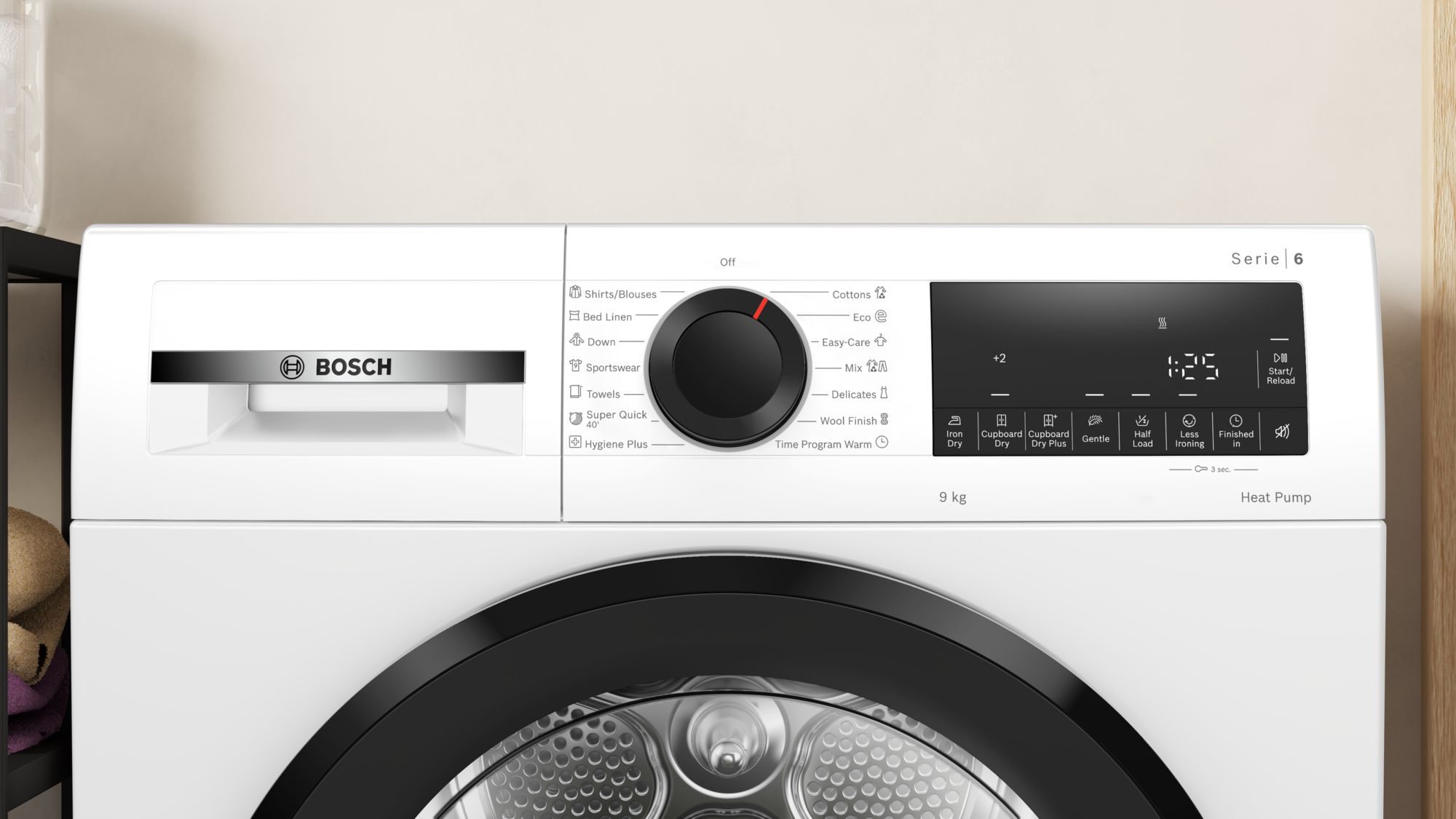 Bosch sušilni stroj WQG243DNBY - slika 2