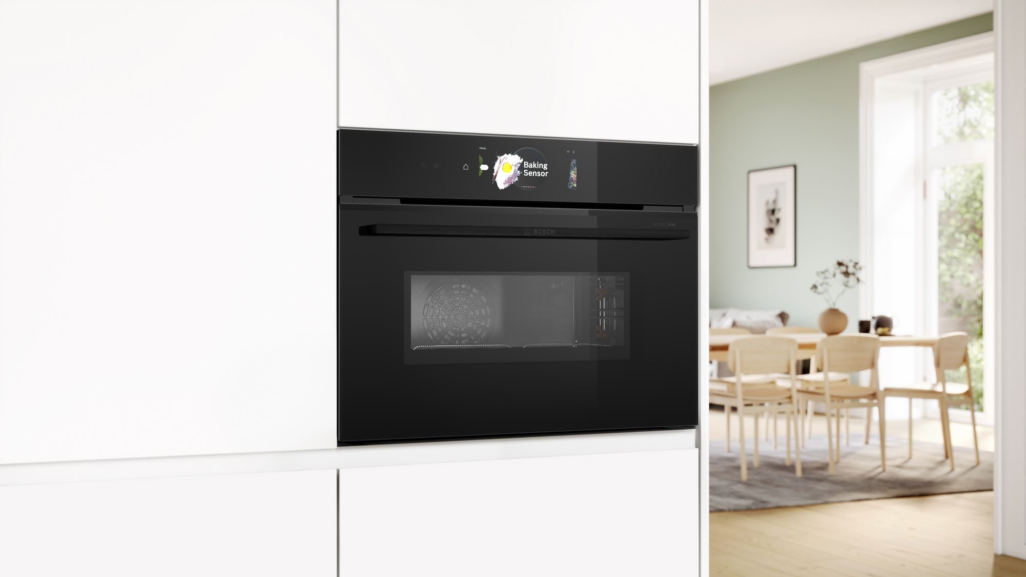 BOSCH Accent Line kompaktna pečica s funckcijo mikrovalov CMG978NB1 - slika 4