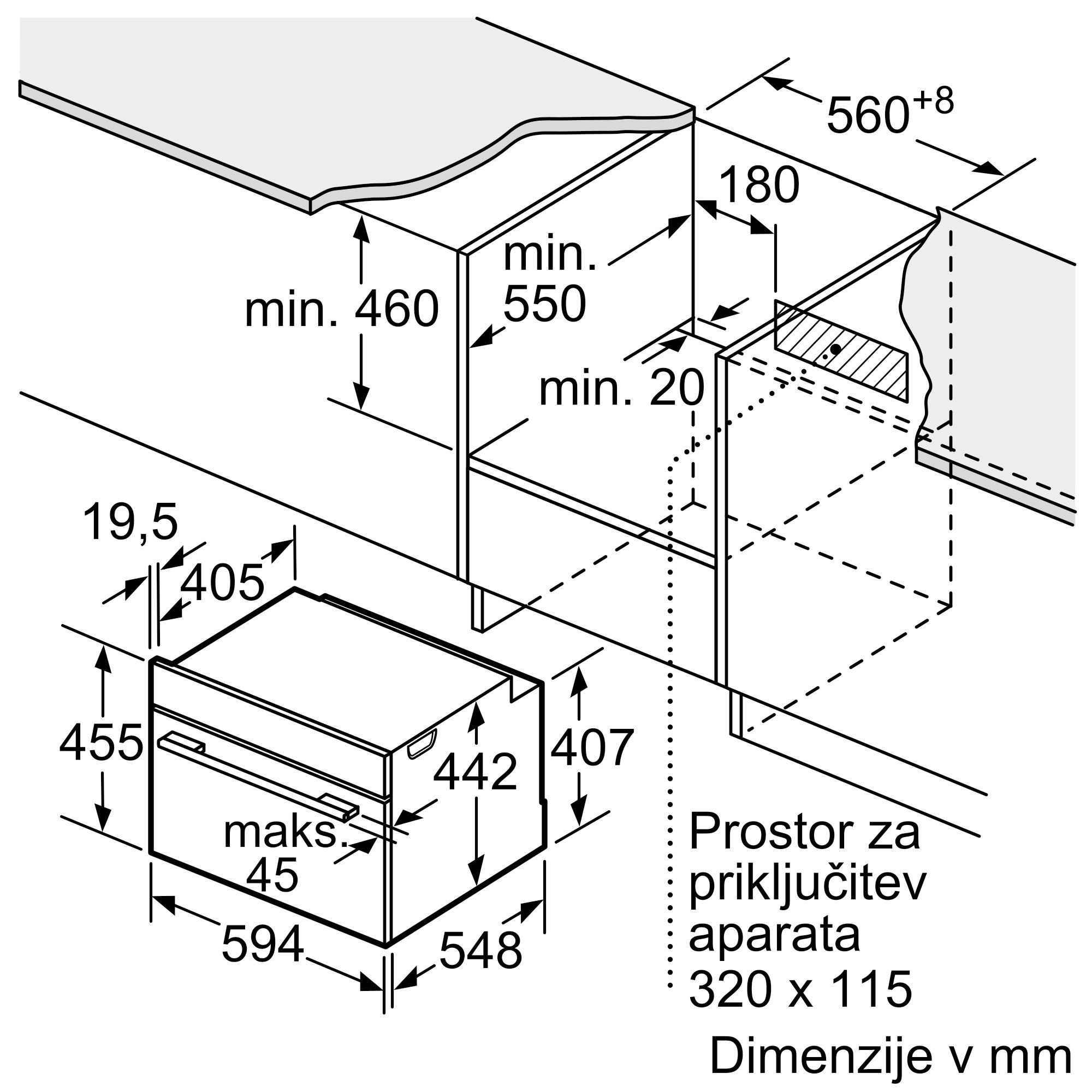 BOSCH Accent Line kompaktna pečica s funckcijo mikrovalov CMG978NB1 - slika 12