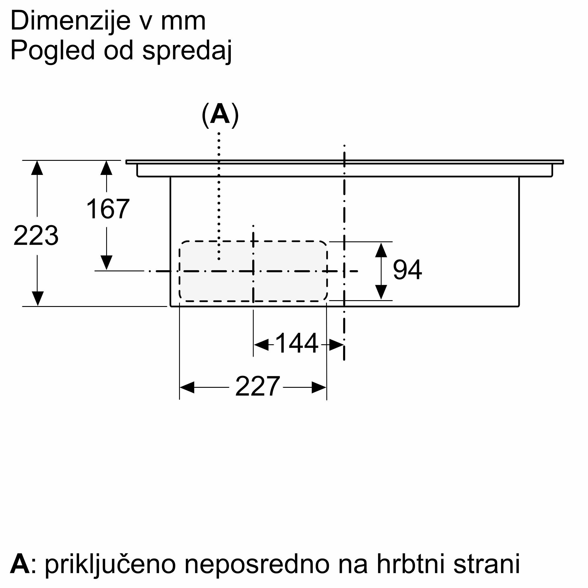 Bosch Accent Line Indukcijska plošča z vgrajeno napo PVQ795H26E - slika 7