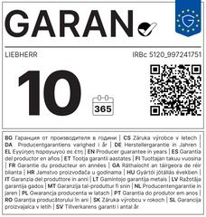 Liebherr vgradni hladilnik IRBc5120 - slika 4