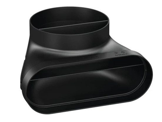 EFR90 Bora Ecotube prehodni kos-ploščat okrogel