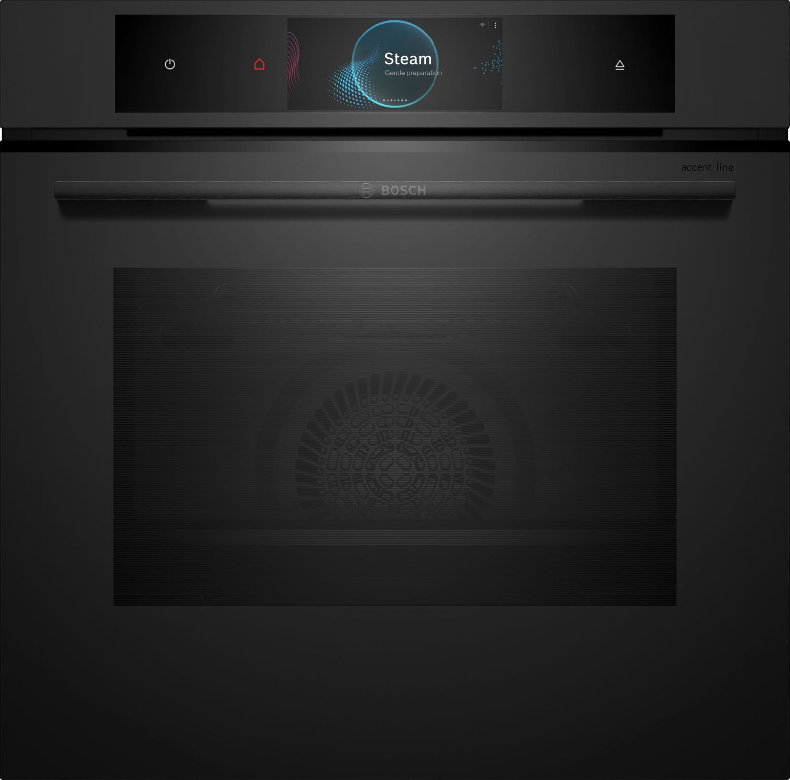 Bosch pečica Accent Line s funkcijo pare HSG938EM1 Matt Black