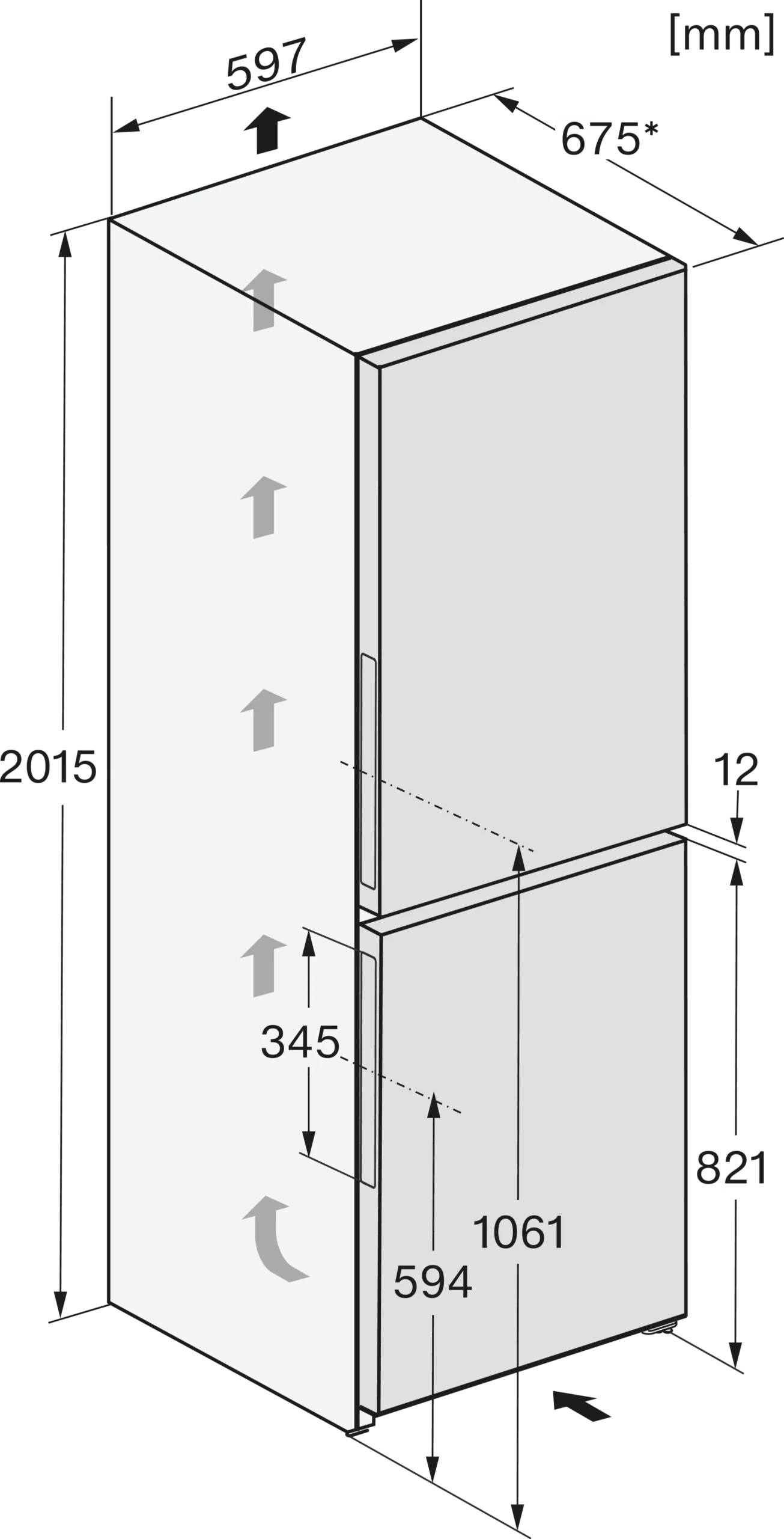 Miele hladilnik KFN4395 AD WS - slika 5