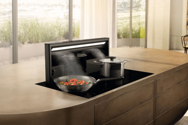 Miele potopna napa DAD4370 Levantar Obsidian črna