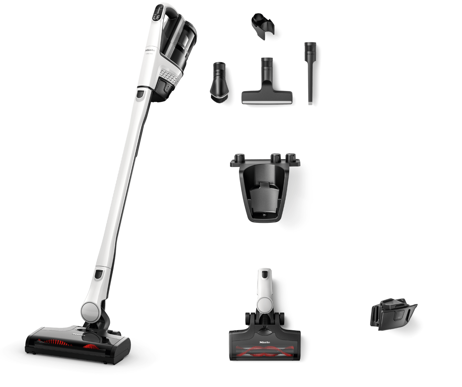 Miele Brezžični ročni sesalnik Triflex HX3 Briljantno bela - slika 3