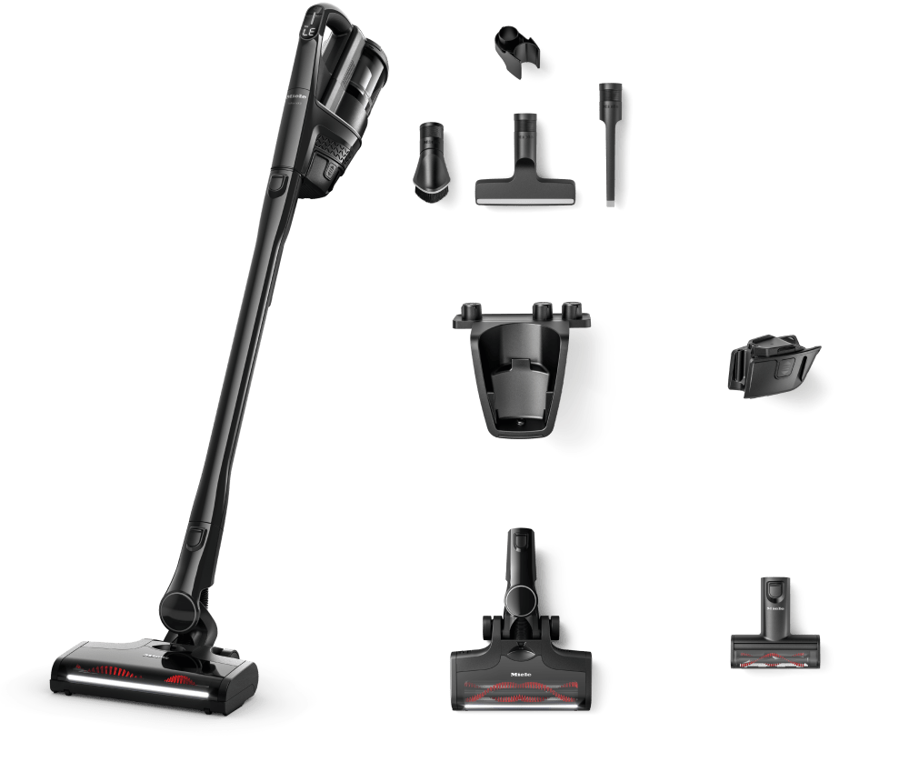 Miele Brezžični ročni sesalnik Triflex HX3 Cat & Dog Obsidian črna - slika 2