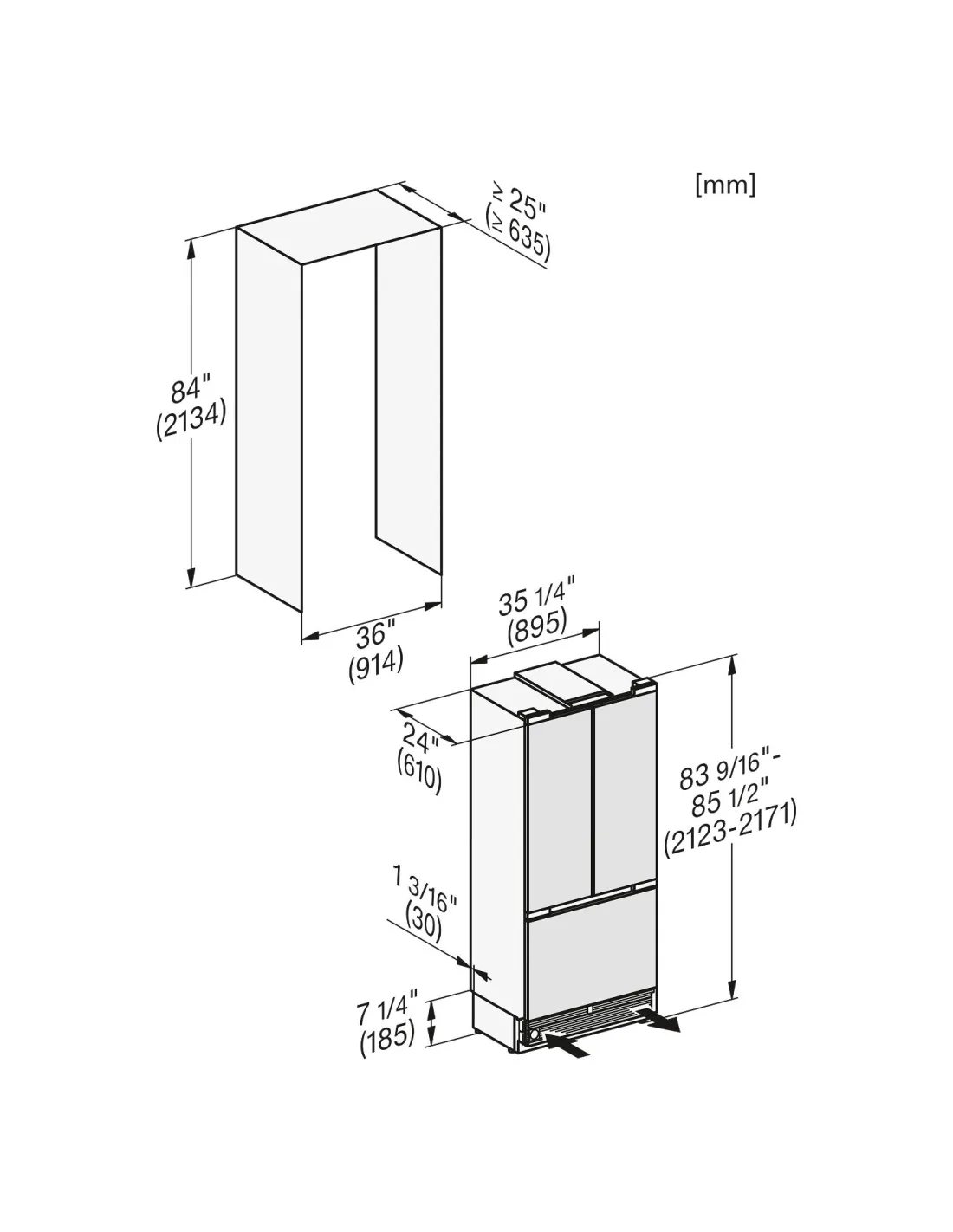 Miele vgradni hladilnik KFMC3844 FD MaterCool - slika 10