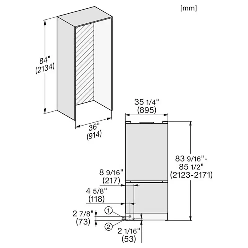 Miele vgradni hladilnik KFMC3844 R MaterCool - slika 9