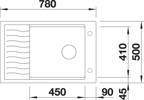 BLANCO KORITO ELON XL 6S 524843