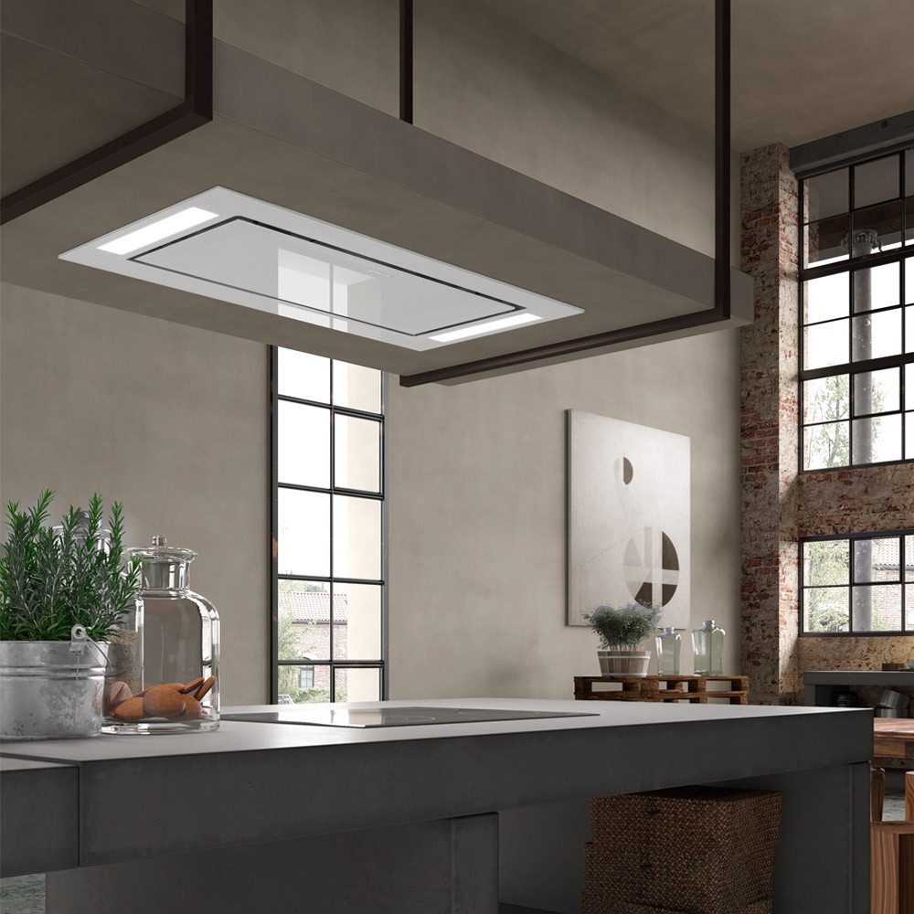 FABER NAPA HEAVEN GLASS 2.0 WH FLAT A90/2