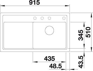 BLANCO ZENAR 5S 523943