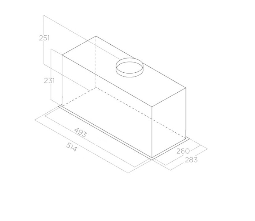 ELICA NAPA FOLD BL MAT/A/72